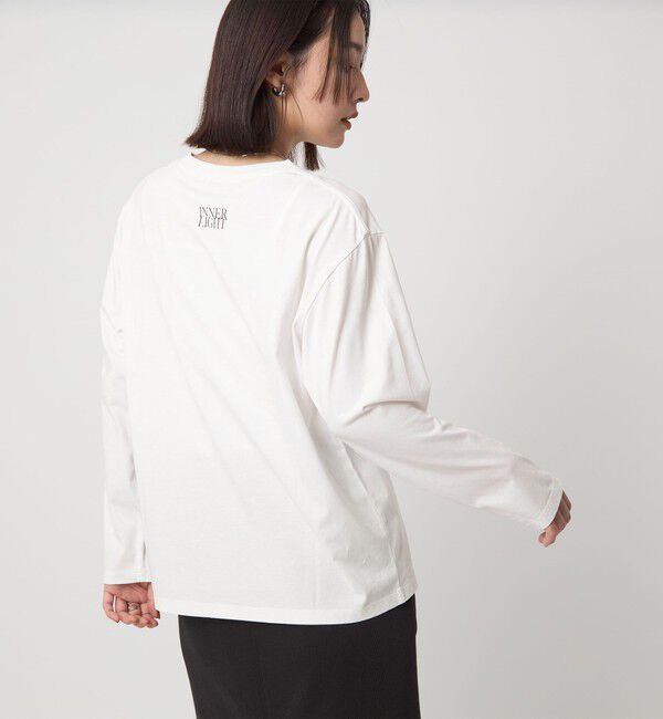 UNITED ARROWS green label relaxing「【WEB限定】＜at ease＞フォト ロングスリーブ Tシャツ」|Tシャツ・カットソー|