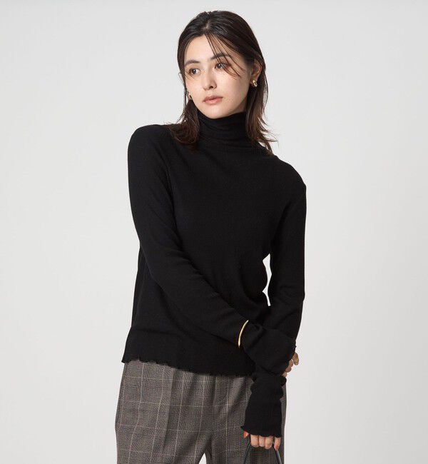 UNITED ARROWS green label relaxing「テレコ タートルネック プルオーバー」|Tシャツ・カットソー|