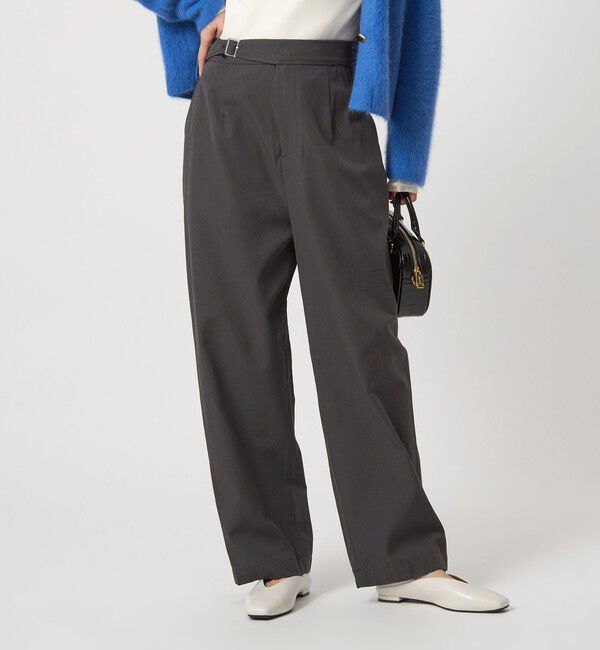 UNITED ARROWS green label relaxing「ベルテッド フォルム パンツ」|その他|