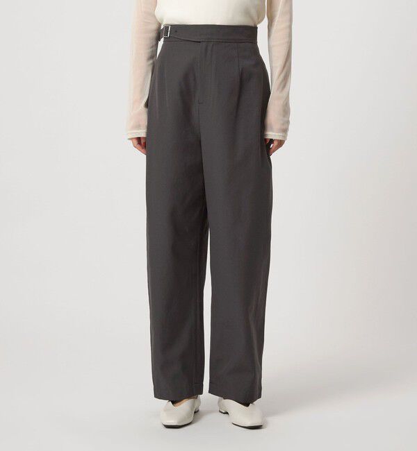 UNITED ARROWS green label relaxing「ベルテッド フォルム パンツ」|その他|