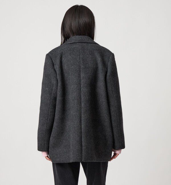 EMMEL REFINES「＜EMMEL REFINES＞EM シャギー ボンディング ジャケット」|テーラードジャケット|