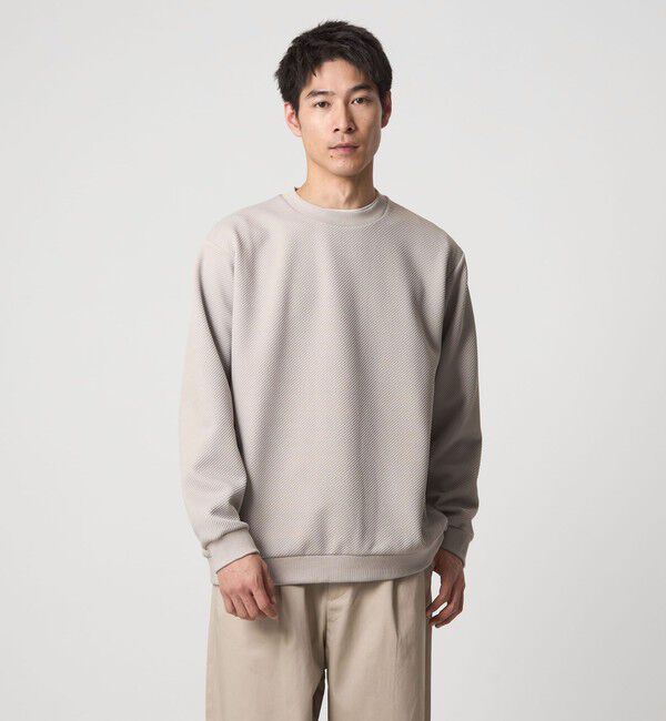 UNITED ARROWS green label relaxing「ツイル パフ クルーネック カットソー」|Tシャツ・カットソー|