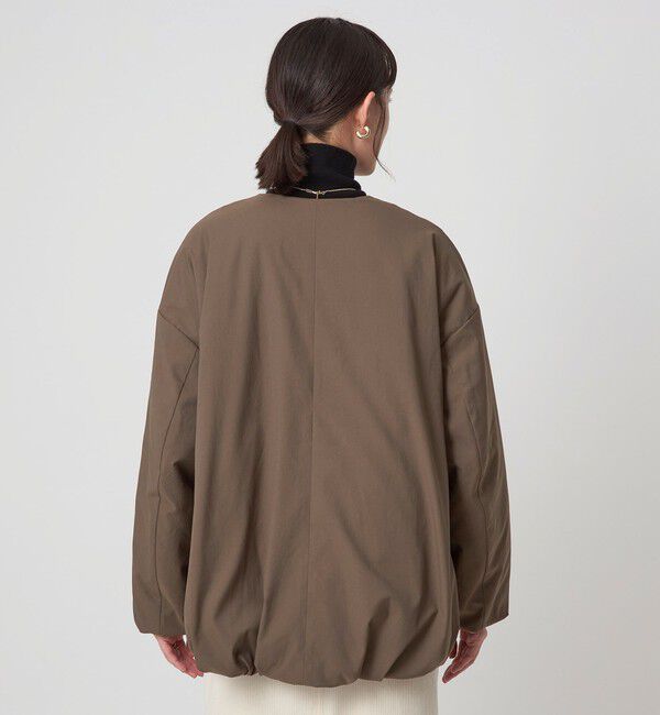 green label relaxing パフィー ノーカラーブルゾン撥水保温性 UNITED ARROWS green label relaxing ［size SHORTあり］パフィー ノー