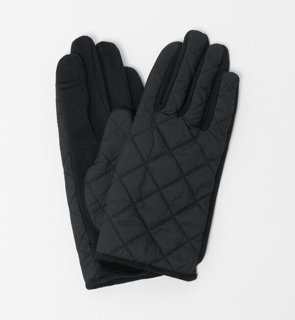 UNITED ARROWS green label relaxing「キルティング ジャージー グローブ / 手袋」|手袋|