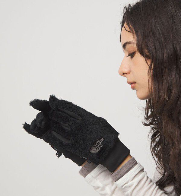 UNITED ARROWS green label relaxing「＜THE NORTH FACE＞バーサロフトイーチップグローブ / 手袋」|手袋|BLACK
