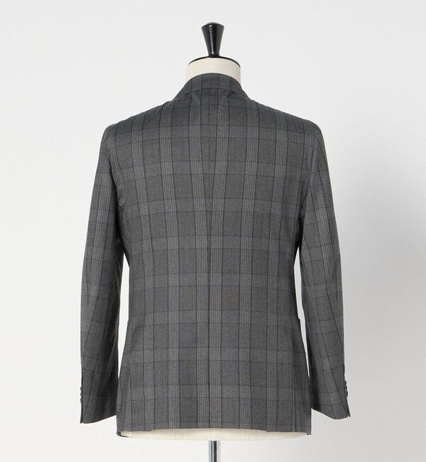 UNITED ARROWS green label relaxing「GLR CLOTH フラノ柄 2B RG ジャケット -ストレッチ-」|テーラードジャケット|