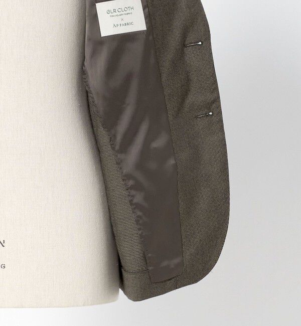 UNITED ARROWS green label relaxing「GLR CLOTH フラノ柄 2B RG ジャケット -ストレッチ-」|テーラードジャケット|