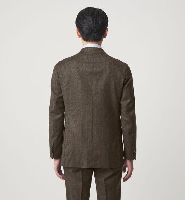 UNITED ARROWS green label relaxing「GLR CLOTH フラノ柄 2B RG ジャケット -ストレッチ-」|テーラードジャケット|