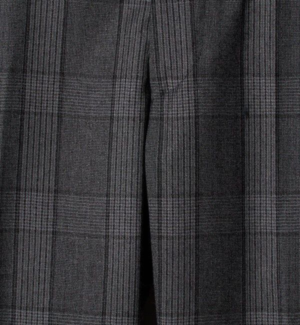 UNITED ARROWS green label relaxing「GLR CLOTH フラノ柄 アジャスター スラックス -ストレッチ-」|スラックス|
