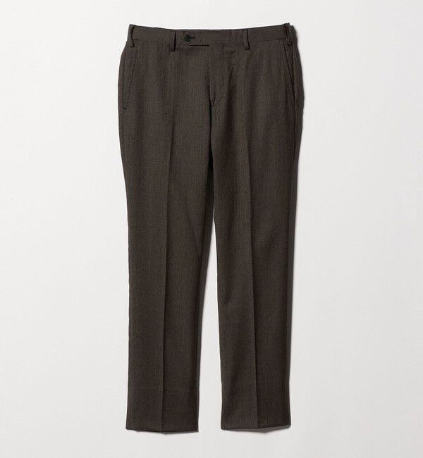 UNITED ARROWS green label relaxing「GLR CLOTH フラノ柄 アジャスター スラックス -ストレッチ-」|スラックス|