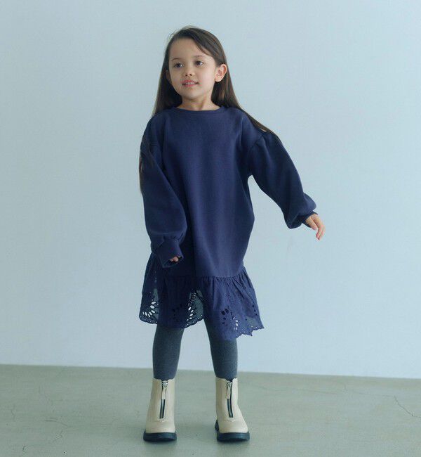 UNITED ARROWS green label relaxing「センタージップ ショートブーツ / キッズ  17cm-23cm」|その他|