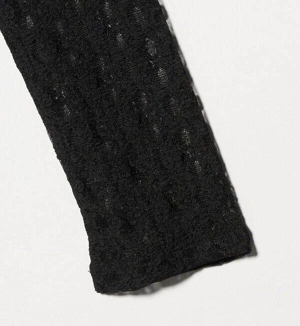 UNITED ARROWS green label relaxing「【WEB限定】＜at ease＞シャーリングレース プルオーバー カットソー」|Tシャツ・カットソー|