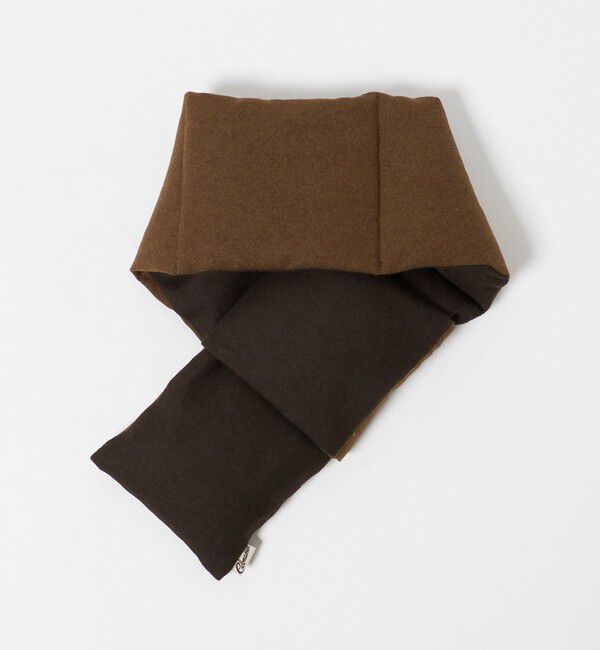 UNITED ARROWS green label relaxing「【別注】＜COBMASTER＞GLR ブラウン ダウン マフラー」|マフラー|