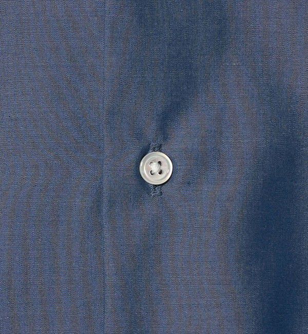 UNITED ARROWS green label relaxing「コットン シャンブレー ワイドカラー ドレスシャツ -イージーアイロン-」|シャツ・ブラウス|