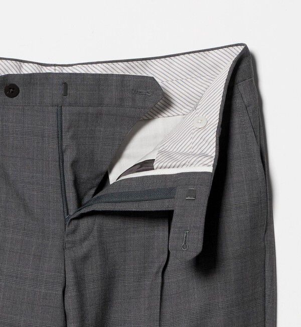 UNITED ARROWS green label relaxing「REDA グレンチェック HX 1プリーツ スーツパンツ」|スーツ|