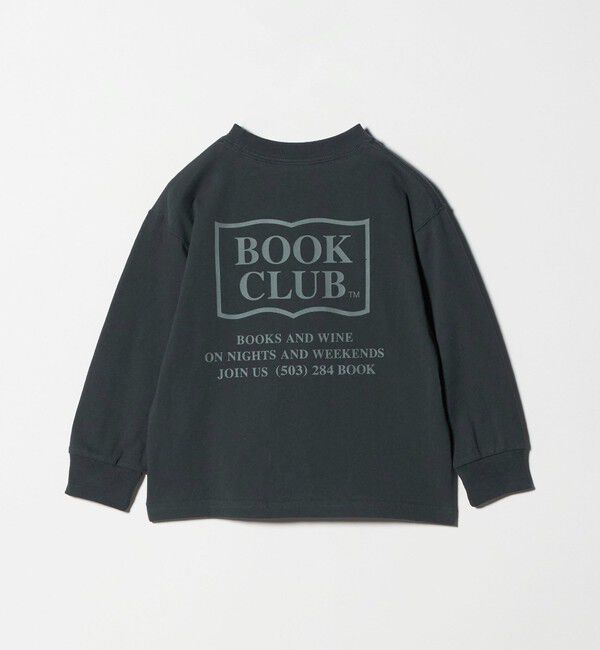 UNITED ARROWS green label relaxing「【別注】＜BOOK CLUB＞ロゴ ロングスリーブTシャツ / キッズ  110cm-130cm」|Tシャツ・カットソー|