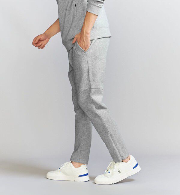 BEAUTY&YOUTH UNITED ARROWS「【WEB限定 WARDROBE SMART】ダブルニット イージーパンツ/セットアップ対応」|チノ|