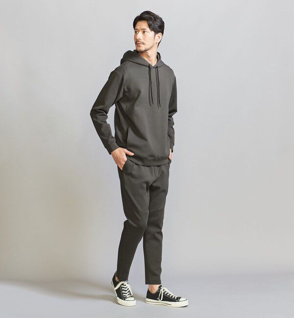BEAUTY&YOUTH UNITED ARROWS「【WEB限定 WARDROBE SMART】ダブルニット イージーパンツ/セットアップ対応」|チノ|