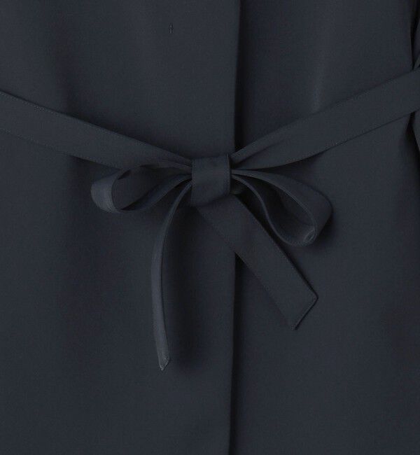 BEAUTY&YOUTH UNITED ARROWS「【WEB限定 Wardrobe DAILY MINIMAL】ダブルクロス リボンベルトジレ ウォッシャブル」|ベスト・ジレ|