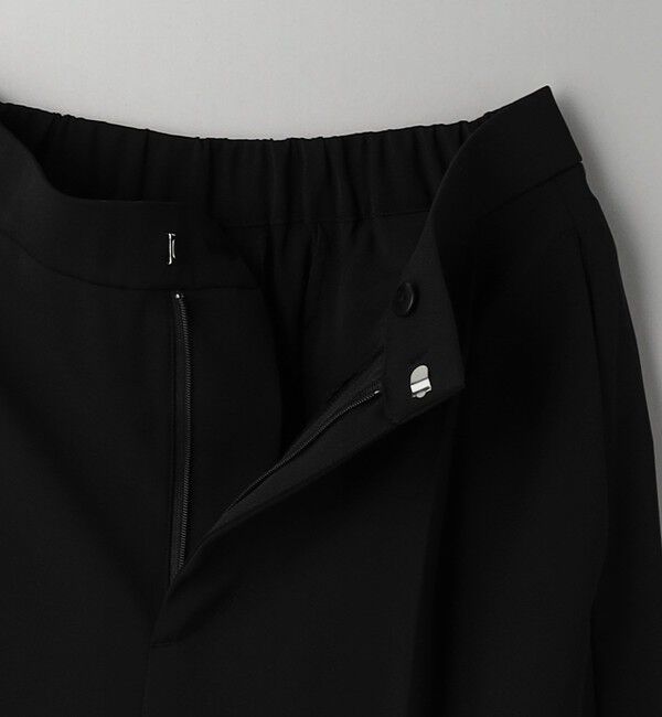 BEAUTY&YOUTH UNITED ARROWS「【WEB限定 Wardrobe DAILY MINIMAL】ダブルクロス タックワイドストレートパンツ -ウォッシャブル-」|スラックス|