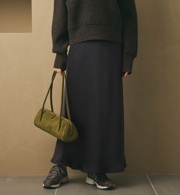 BEAUTY&YOUTH UNITED ARROWS「ポリエステルサテン マーメイドフレアスカート」|スカート|