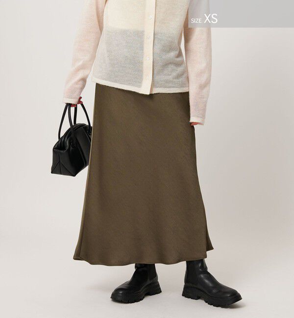 BEAUTY&YOUTH UNITED ARROWS「ポリエステルサテン マーメイドフレアスカート」|スカート|