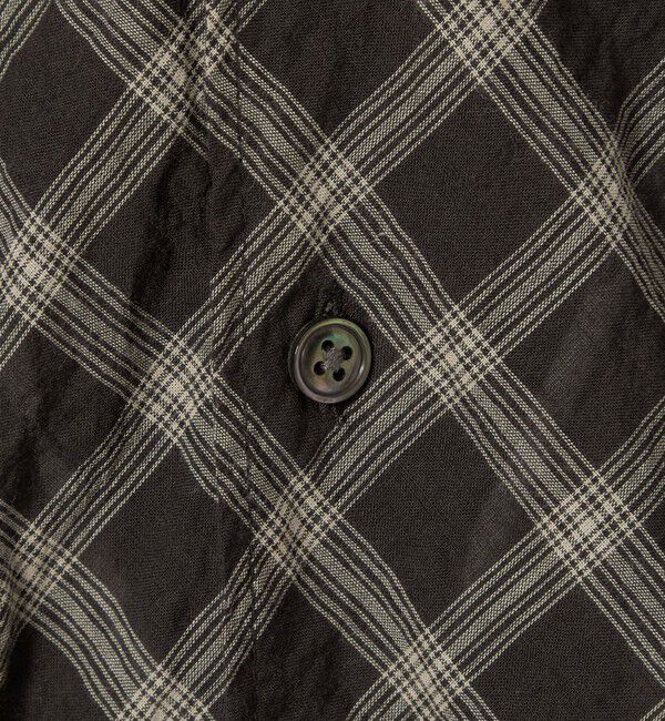 MONKEY TIME「バイアス シャーリング チェック シャツ」|シャツ・ブラウス|