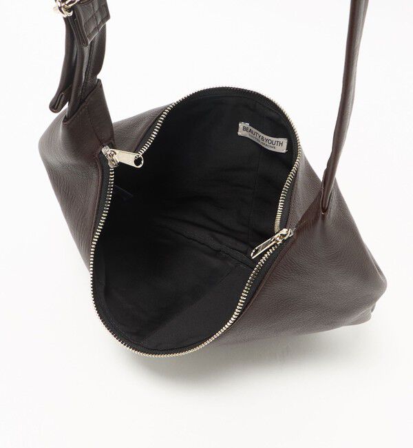 BEAUTY&YOUTH UNITED ARROWS「レザー ムーン ショルダー バッグ」|ショルダー・メッセンジャー|