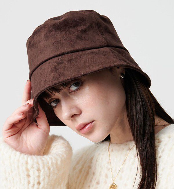 BEAUTY&YOUTH UNITED ARROWS「スエードライク バケットハット」|ハット|DK.BROWN