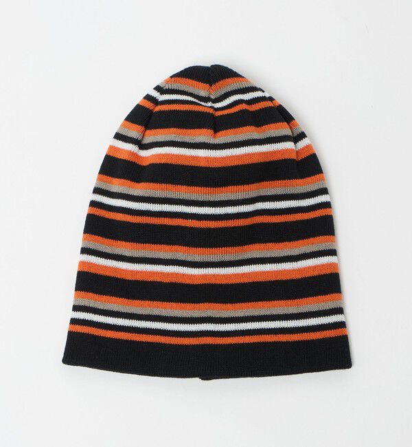 California General Store「＜CGS.＞リバーシブル ボーダー ニットキャップ」|ニット帽|