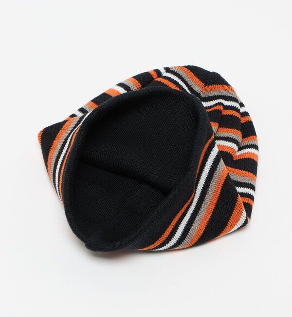 California General Store「＜CGS.＞リバーシブル ボーダー ニットキャップ」|ニット帽|