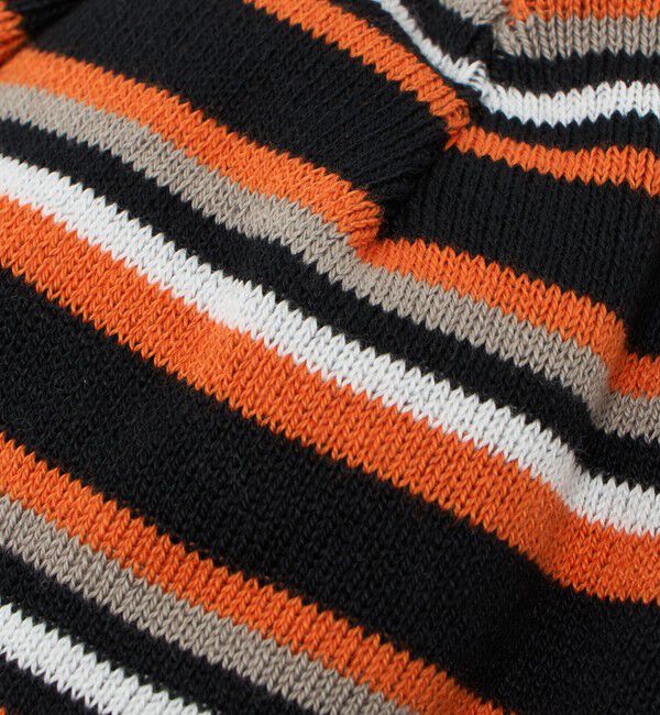 California General Store「＜CGS.＞リバーシブル ボーダー ニットキャップ」|ニット帽|