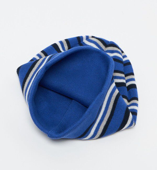 California General Store「＜CGS.＞リバーシブル ボーダー ニットキャップ」|ニット帽|