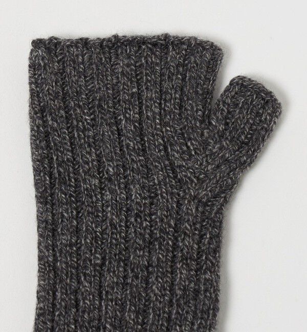 STEVEN ALAN「＜Steven Alan＞カシミヤ リブ フィンガーレス グローブ」|手袋|
