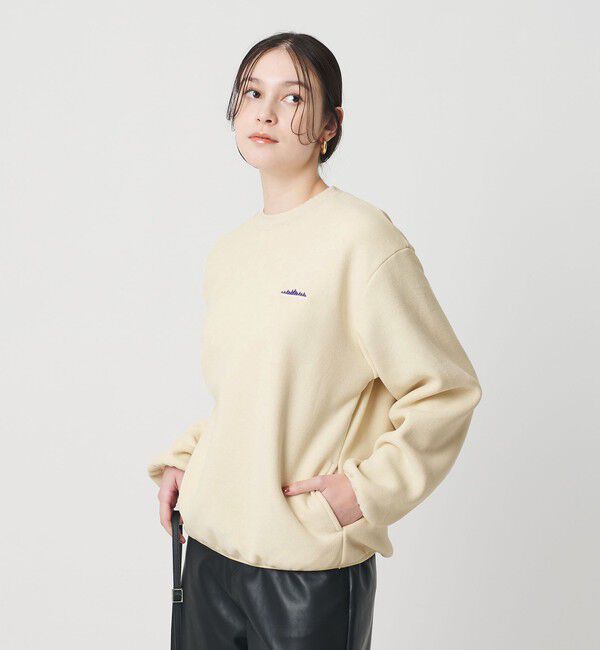 BEAUTY&YOUTH UNITED ARROWS「＜THOUSAND MILE＞フリース クルーネックプルオーバー」|Tシャツ・カットソー|