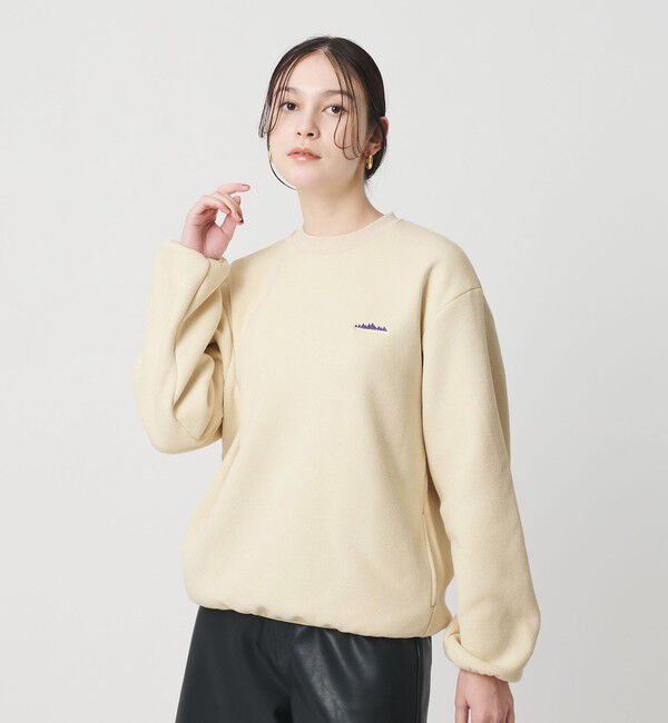 BEAUTY&YOUTH UNITED ARROWS「＜THOUSAND MILE＞フリース クルーネックプルオーバー」|Tシャツ・カットソー|