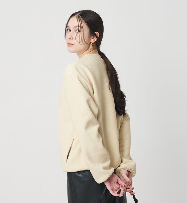 BEAUTY&YOUTH UNITED ARROWS「＜THOUSAND MILE＞フリース クルーネックプルオーバー」|Tシャツ・カットソー|