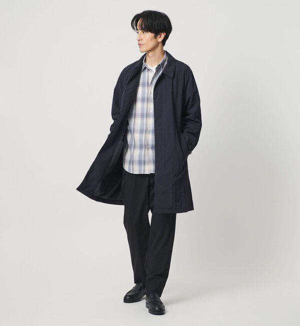 BEAUTY&YOUTH UNITED ARROWS「PERTEX ナイロン バルマカン コート 撥水」|ステンカラーコート|