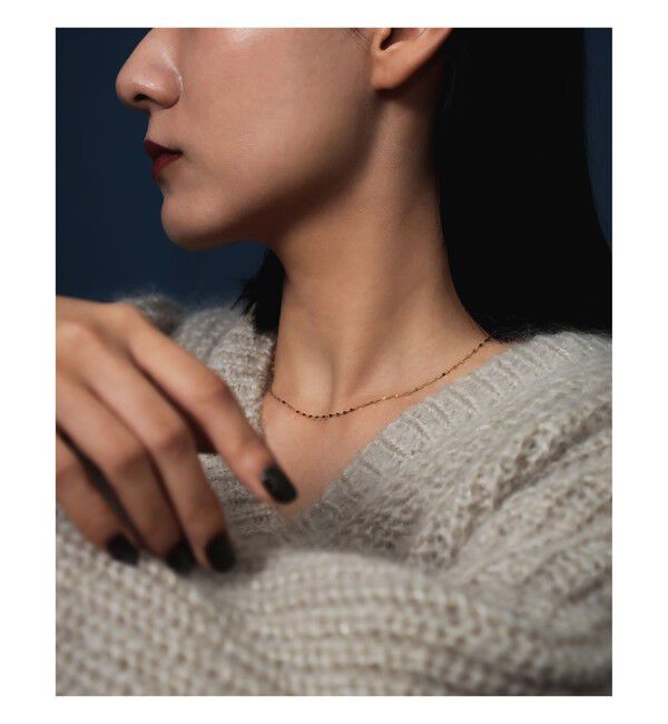 Demi-Luxe BEAMS 「les bon bon / ヴィクトリア ネックレス ゴールド」|ネックレス|