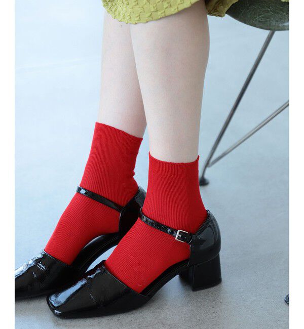 Ray BEAMS 「Ray BEAMS / アンクルストラップ パンプス」|パンプス|