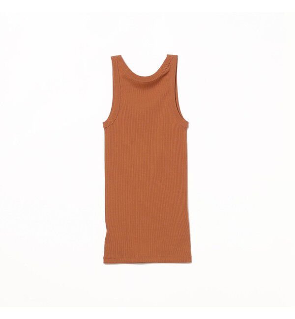 Demi-Luxe BEAMS 「丸胴 テレコ タンクトップ」|Tシャツ・カットソー|