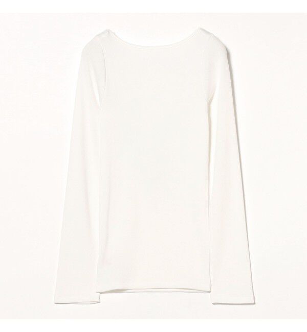 Demi-Luxe BEAMS 「丸胴 テレコ 長袖 Tシャツ」|Tシャツ・カットソー|