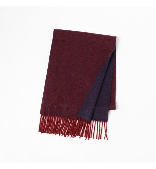 BEAMSBOY「2トーン カシミヤ マフラー」|マフラー|