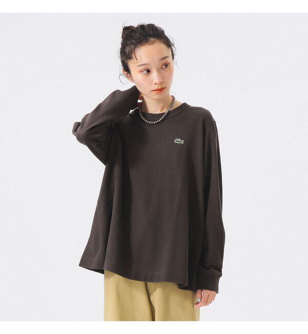 BEAMSBOY「【別注】LACOSTE / Aライン Tシャツ」|Tシャツ・カットソー|D.BROWN