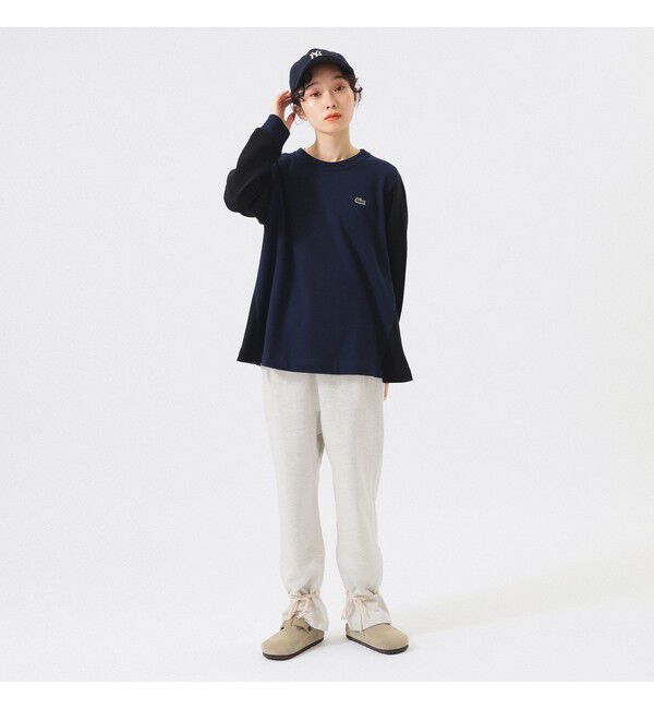 BEAMSBOY「【別注】LACOSTE / Aライン Tシャツ」|Tシャツ・カットソー|