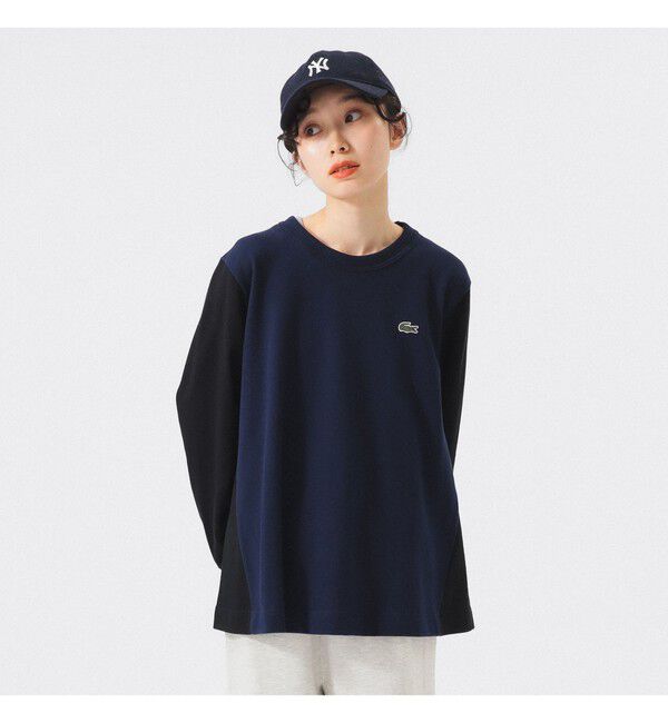 BEAMSBOY「【別注】LACOSTE / Aライン Tシャツ」|Tシャツ・カットソー|