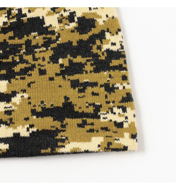 BEAMS「デジタル カモフラージュ ワッチキャップ」|キャップ・キャスケット|