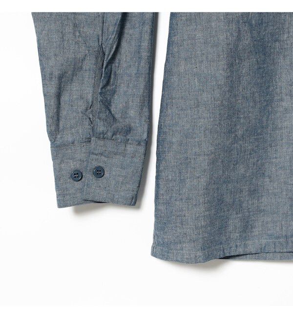 BEAMS PLUS「MIL Open Collar Chambray」|シャツ・ブラウス|
