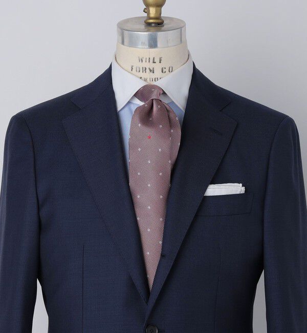 SHIPS「SHIPS: ワンポイント フラワー コモン ネクタイ」|ネクタイ・蝶ネクタイ|