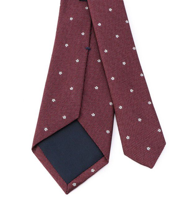 SHIPS「SHIPS: ワンポイント フラワー コモン ネクタイ」|ネクタイ・蝶ネクタイ|